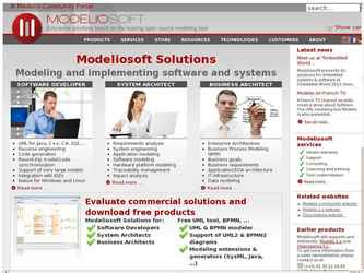 Fourniture du logiciel Modeliosoft: outil de développement et de language (C++, Java J2EE, SysML, C#, TOGAF, UML/BPMN.