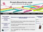 Il s'agit d'un site internet vitrine en HTML, conçue pour présenter l'auto-école Permis Accélérés et ses différentes offres. Elle permet également aux élèves de l'auto-école de se connecter pour accéder à une interface de code de la route en ligne. 

Référencement du site également travaillé par Soft-Web.