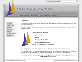 Site de présentation (CMS)