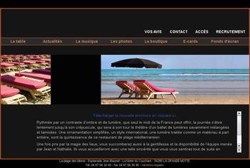 communication globale de la plage