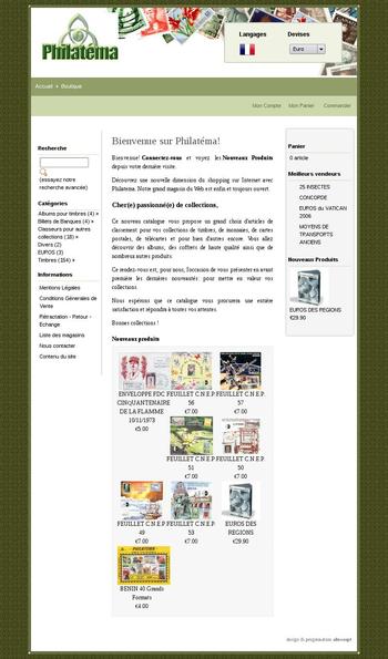 Am&eacute;lioration du site
Revue de l'ergonomie
Gestion de la BDD MySQL