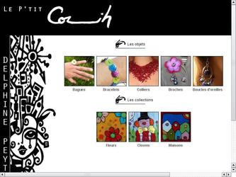 Site vitrine-catalogue-boutique en ligne.
Ce site n'est qu'un projet (proposition) et n'a pas &eacute;t&eacute; encore valid&eacute;.
Catalogue, formulaire e-mail, livre d'or, news, maps ... 