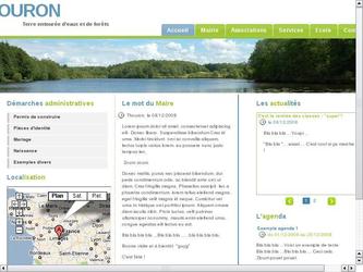 Site d'une commune.
Ce site n'est qu'un projet (proposition) qui n'a pas été retenu.
Articles, agenda, mini-forum, e-mail, documents en téléchargement ... le tout contrôlable et éditable à partir d'une plate-forme d'administration restrictive.