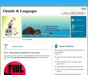 Blog sur les langues et l'ukulélé.

Gestion de contenu ( CMS ), Wordpress XHTML,CSS, PHP et MySQL.