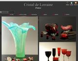 Site vitrine pour cristallerie