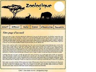 Site internet r&eacute;alis&eacute; pour une &eacute;tudiante afin qu'elle puisse partager sa passion des animaux de la savane sur le web. Pour cela, ce site a &eacute;t&eacute; r&eacute;alis&eacute; en PHP et base de donn&eacute;e MySQL avec gestion d'images et de contenu afin de faciliter la mise en ligne et le partage.