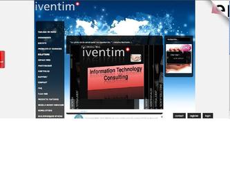 SITE WEB POUR IVENTIM  IT SOLUTIONS développé sous joomla.