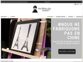 Nous avons entièrement réalisé la plateforme TRIAAANGLES.fr de mise en relation d'artistes avec les clients.

Site site génére automatiquement des produits en fonction des visuels posté par des artistes.

Le produit gère la vente des produits, et rémunère les artistes en fonction de divers critères.

Espace client
Espace artiste
Espace administration

Nous sommes en charge de l'hébergement du projet.

Nous continuons à assurer le support au client et à lui développer des nouveautés.