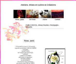 Rose, paris Art Floral, propose des ateliers-fleurs, la dcoration et la mise en scne florale d vnements de toute nature, aux particuliers,enfants et adultes et aux entreprises, sur Paris et l Ile de France. Emilie Carayol cre et encadre vos projets fleuris. Rose paris c est aussi une compagnie et un atelier de danse comtemporaine