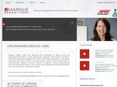 Site pour un hopital privé dévéloppé en Wordpress