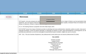 Site a petit budget pour société en nettoyage. ce site avec une entête différente peut être réalisé dans le même budget. 