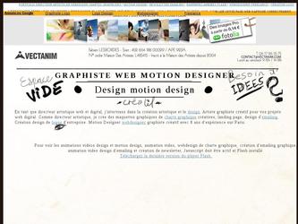 Portfolio full flash webdesigner