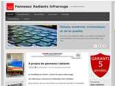 Site de présentation d'un fabricant de panneaux radiants infrarouges. Créé en Drupal 7.