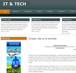 Site de promotion Drupal.