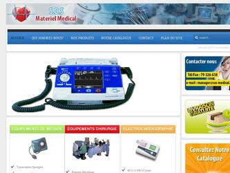 site web developp&eacute; avec joomla 2.5 et en utilisant le composant Virtuemart.