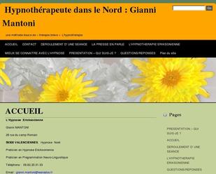 site réalisé avec wordpress