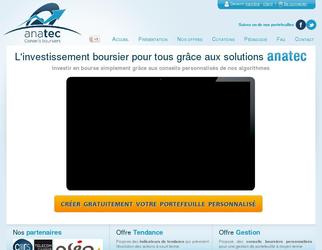 Anatec Bourse est une solution daccompagnement boursier proposant un concept innovant : fournir aux particuliers les outils daide à la décision boursière utilisés par les professionnels en salle des marchés.
Face au manque de réactivité de leur ancien prestataire, Anatec Bourse sest adressé à nous pour reprendre le développement de son site et de son outil de gestion de portefeuilles boursiers.

Technologies utilisées : HTML, JavaScript, CSS, PHP, PostgreSQL.