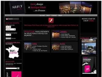 Site CMS WEBCOM Conciergerie Haut de gamme