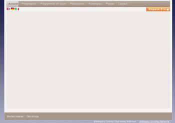 Ste r&eacute;alis&eacute; sous Cms Joomla, int&eacute;gration composant intranet, animation flash, fonctions sp&eacute;cifiques