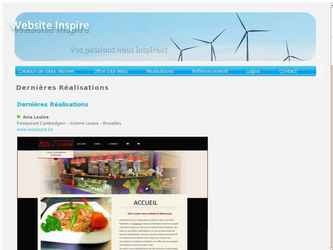 Je crée des Sites Internet professionnels et modernes modifiables très facilement par le propriétaire via une interface intuitive (WordPress)Ajout de photos, ajout et modification de votre texte...

WordPress est le CMS (système de gestion de contenu) le plus efficace, sécurisé et populaire au monde.

Mon dernier client est le restaurant asiatique Asia Louise situé dans la Galerie Louise à Bruxelles 
www.asialouise.be

Toutes les fonctionalités modernes sont à votre disposition: Slider photo flash, Google Map, formulaire de contact simple ou personalisé, site multilingues et bien d'autres possibilités sur demandes.