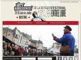 Site internet pour le festival "Les artsborescences"