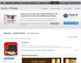 Réalisation d'une série d'applications Iphone - Ipad pour Quelle Histoire
